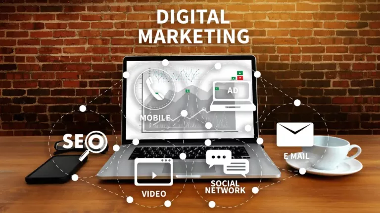 schéma représentant le digital marketing - purple avocado